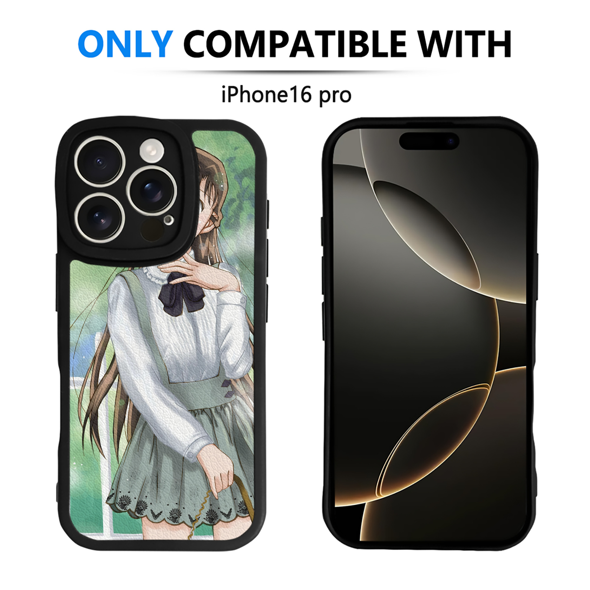（画像用） 名探偵コナン Detective Conan 【iPhone 16シリーズ対応】シリコンスマホケース（レザー調） 材質：シリコン